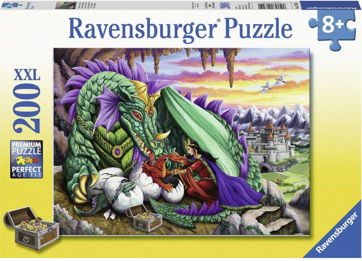 Ravensburger puzzle Královna draků 200 XXL dílků - obrázek 1
