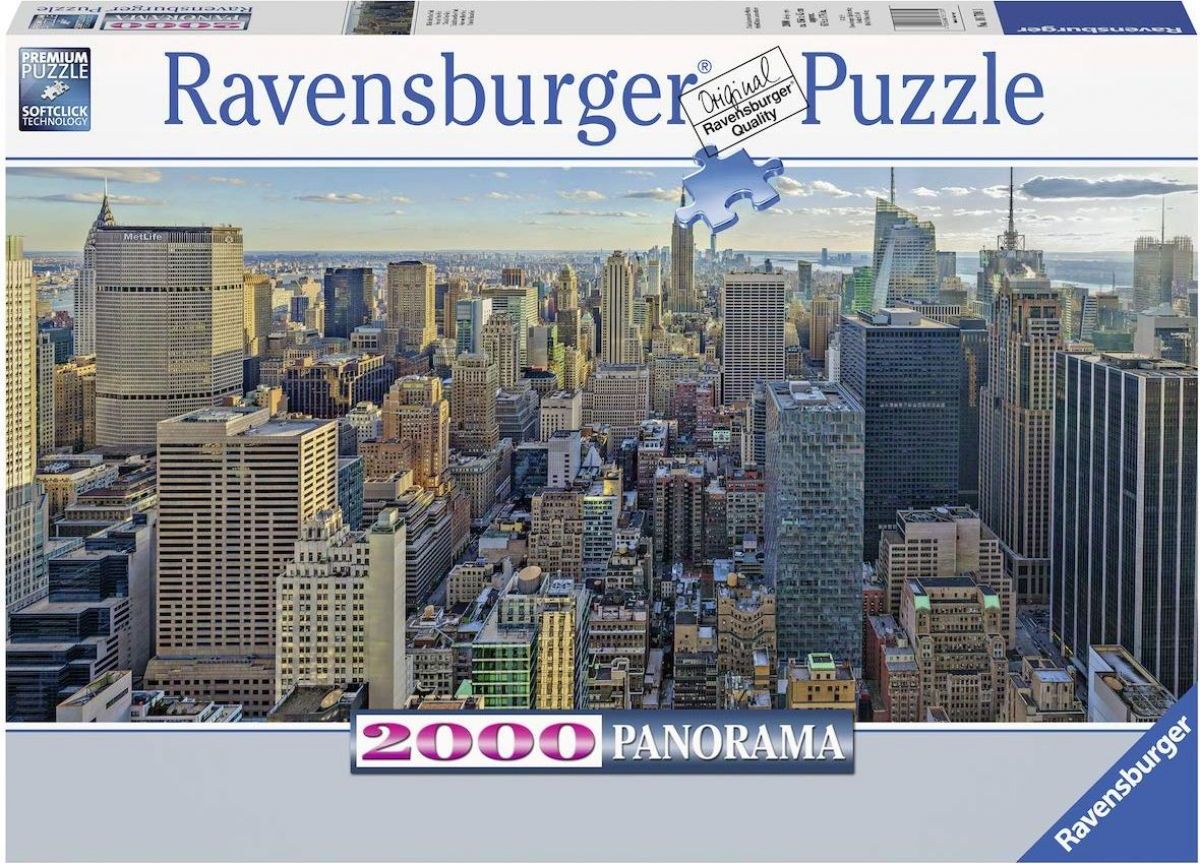 Ravensburger puzzle Pohled na New York 2000 dílků - obrázek 1