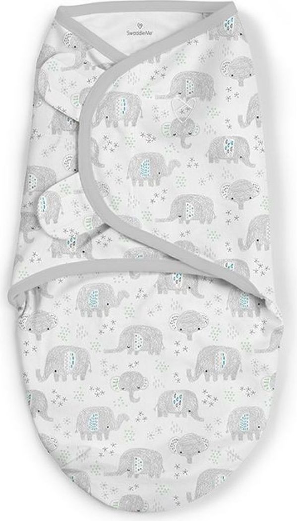 Summer Infant Zavinovačka SwaddleMe S šedí sloníci - obrázek 1