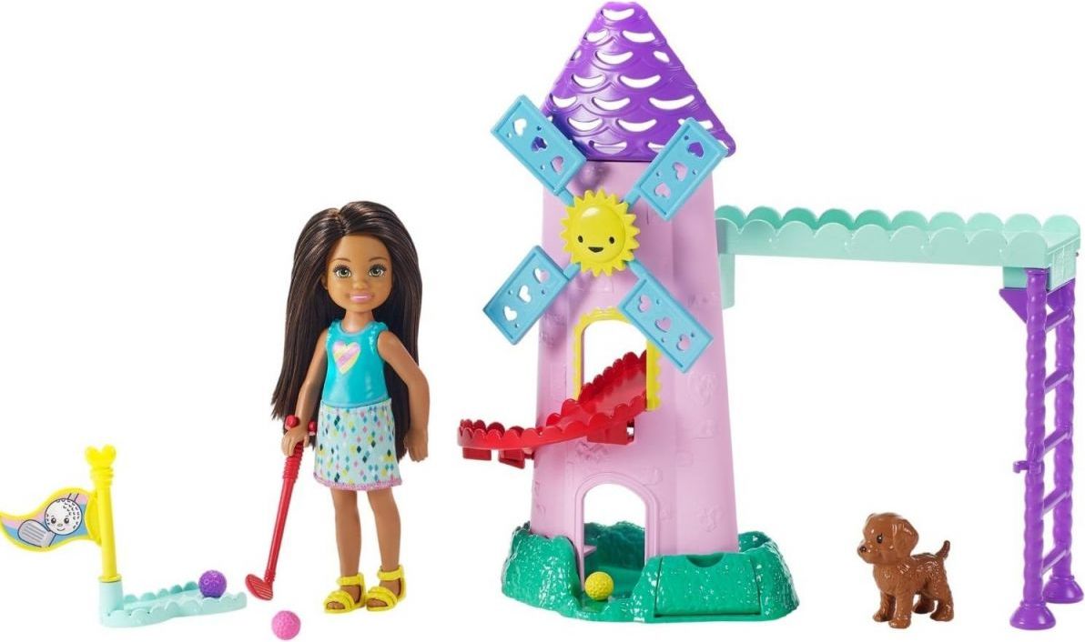Mattel Barbie Chelsea s doplňky větrný mlýn - obrázek 1