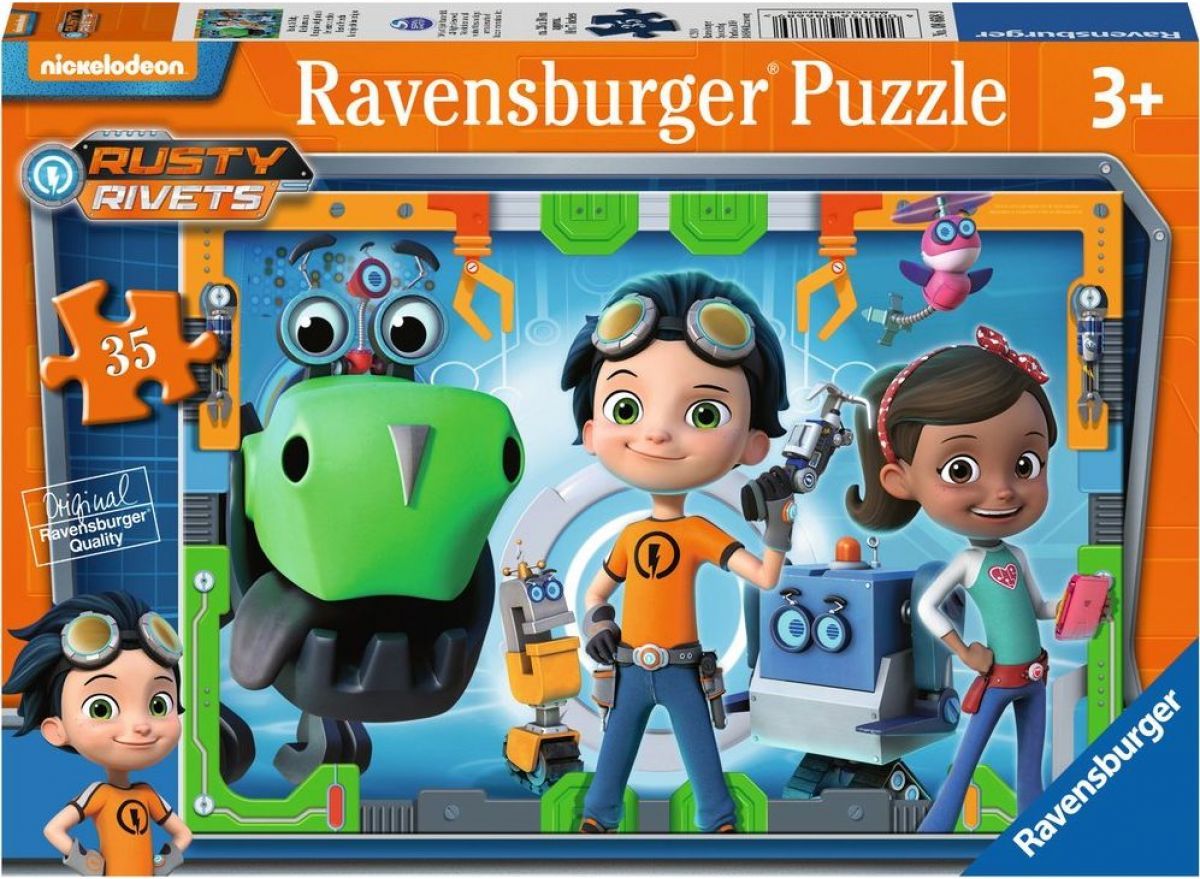Ravensburger puzzle Rusty Rivets 35 dílků - obrázek 1