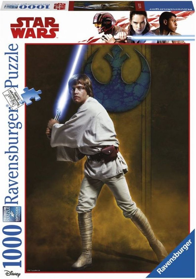 Ravensburger Puzzle Disney Star Wars: Luke Skywalker 1000 dílků - obrázek 1