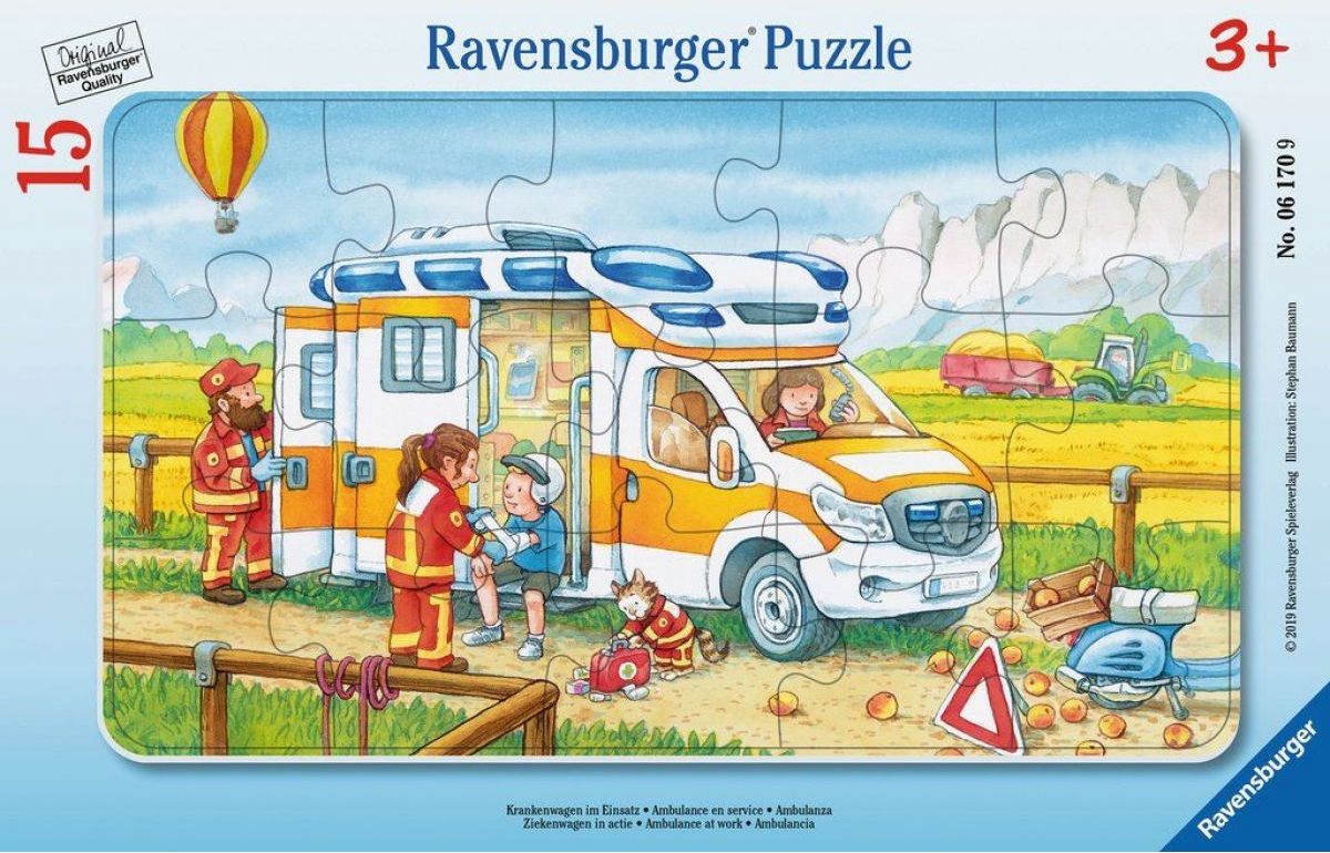 Ravensburger puzzle Sanitka 15 dílků - obrázek 1