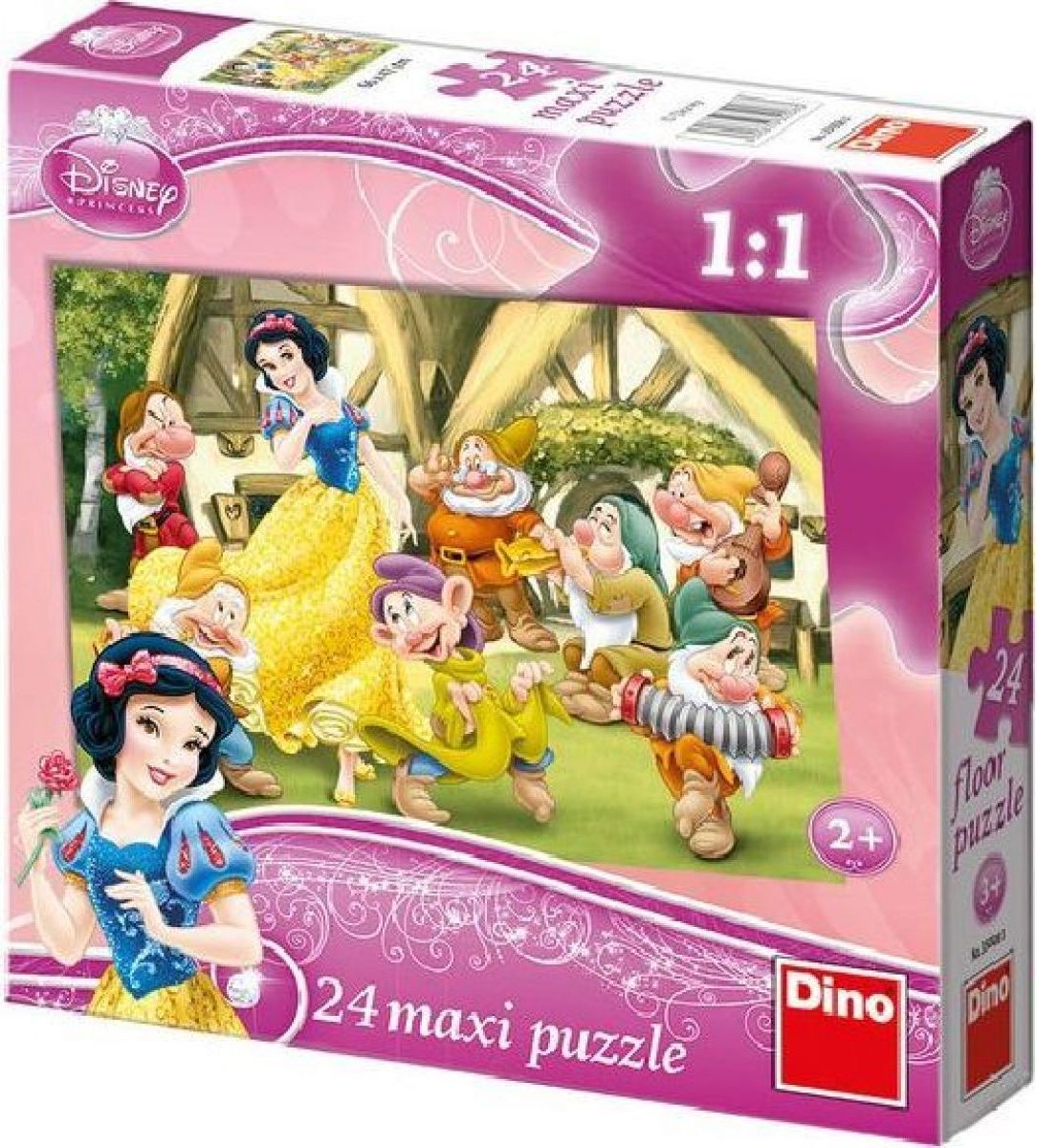 Dino Disney Princess Puzzle Maxi Sněhurka 24dílků - obrázek 1