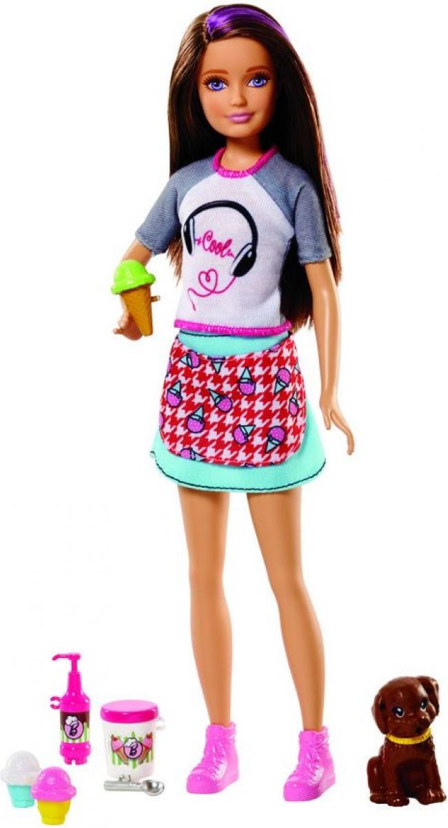 Mattel Barbie Vaření a pečení Sestřičky Zmrzlina - obrázek 1