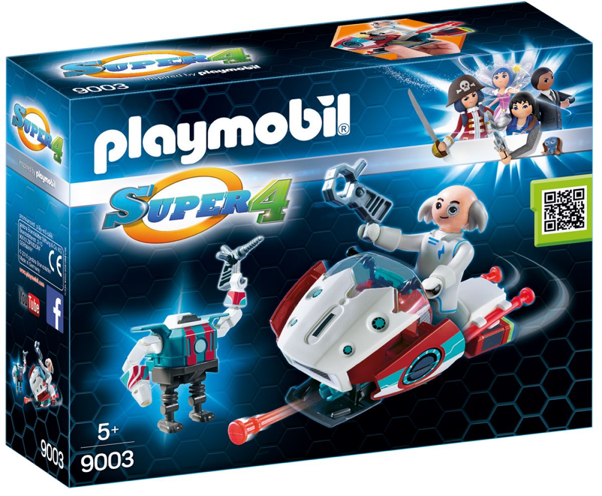 Playmobil 9003 Skyjet s Dr. X a Robotem - obrázek 1