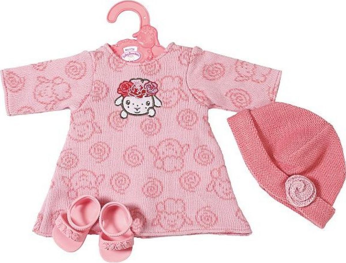 Zapf Creation Baby Annabell Little Pletené šatičky 36 cm - obrázek 1