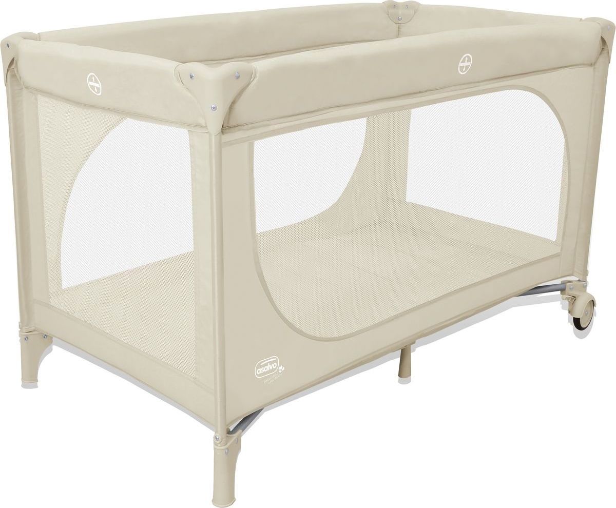 Asalvo Cestovní postýlka Basic beige - obrázek 1