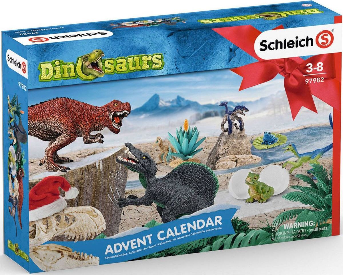 Schleich Adventní kalendář 2019 Dinosauři - obrázek 1