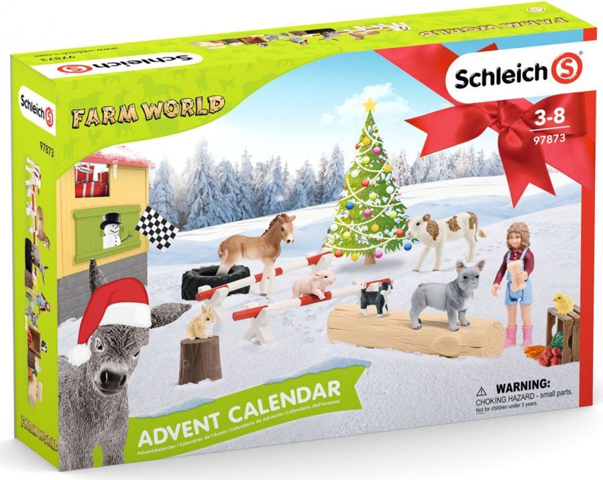 Schleich Adventní kalendář 2019 Domácí zvířata - obrázek 1