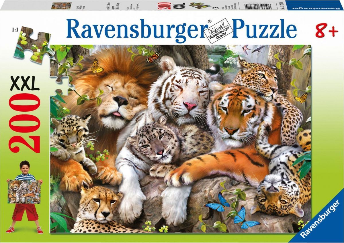 Ravensburger puzzle 12721 Velká kočka 200 XXL dílků - obrázek 1