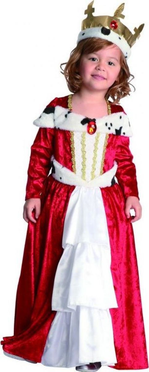 Made Dětský karnevalový kostým Královna 92-104 cm - obrázek 1