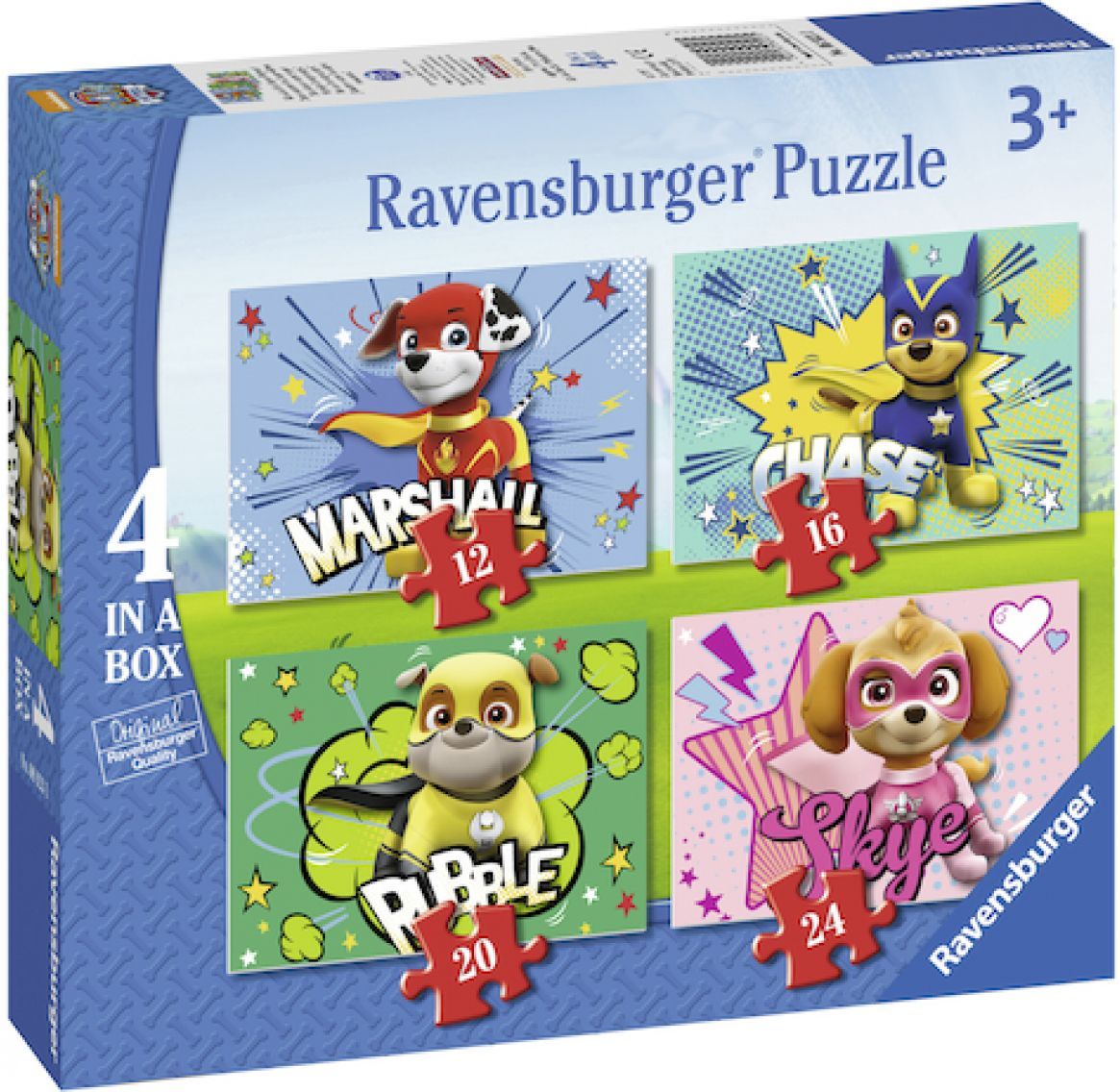 Ravensburger Tlapková Patrola 12,16,20,24 dílků - obrázek 1