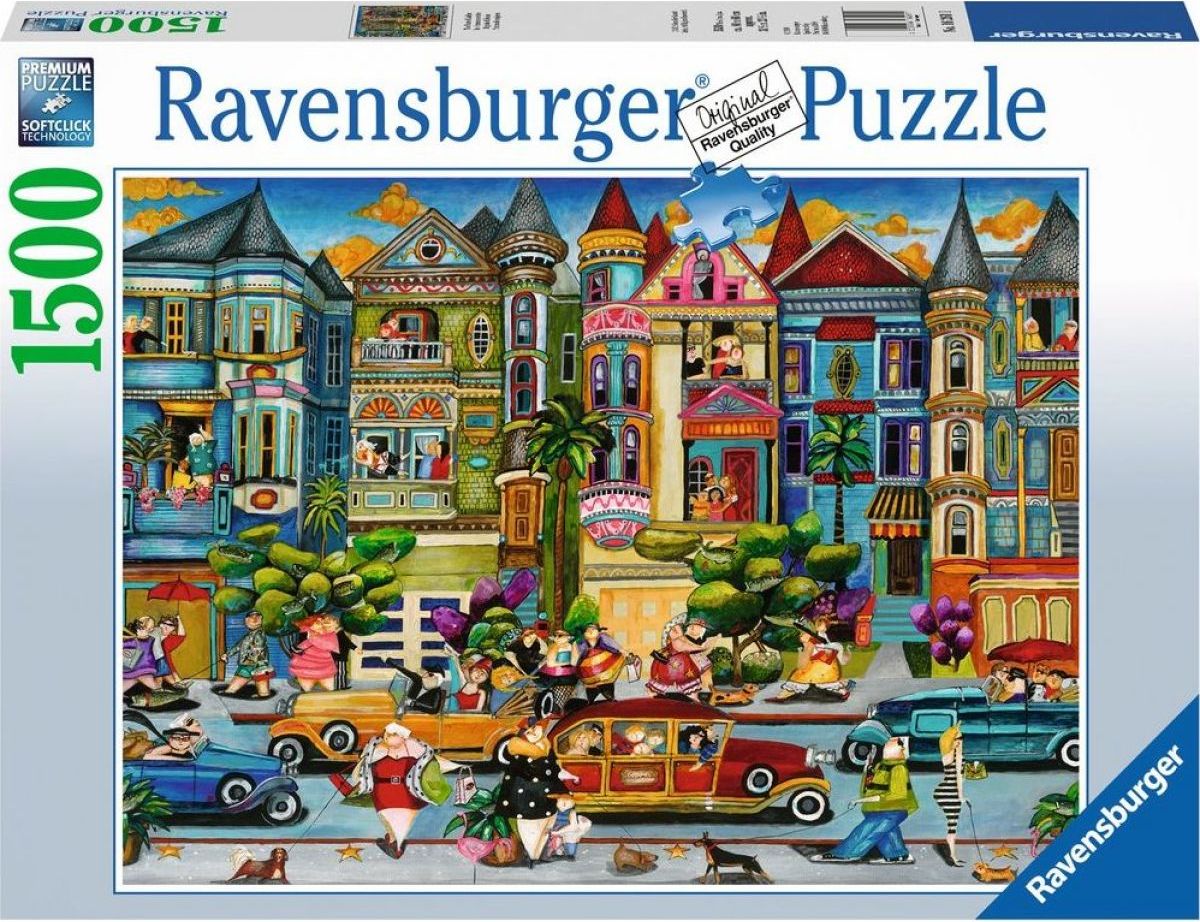 Ravensburger puzzle Malované dámy 1500 dílků - obrázek 1
