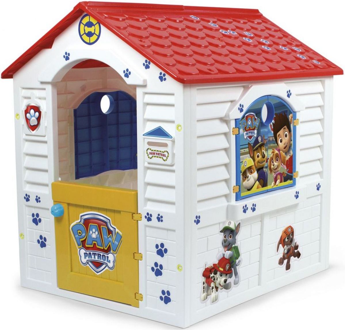 Alltoys Zahradní domeček Tlapková patrola červenobílý - obrázek 1