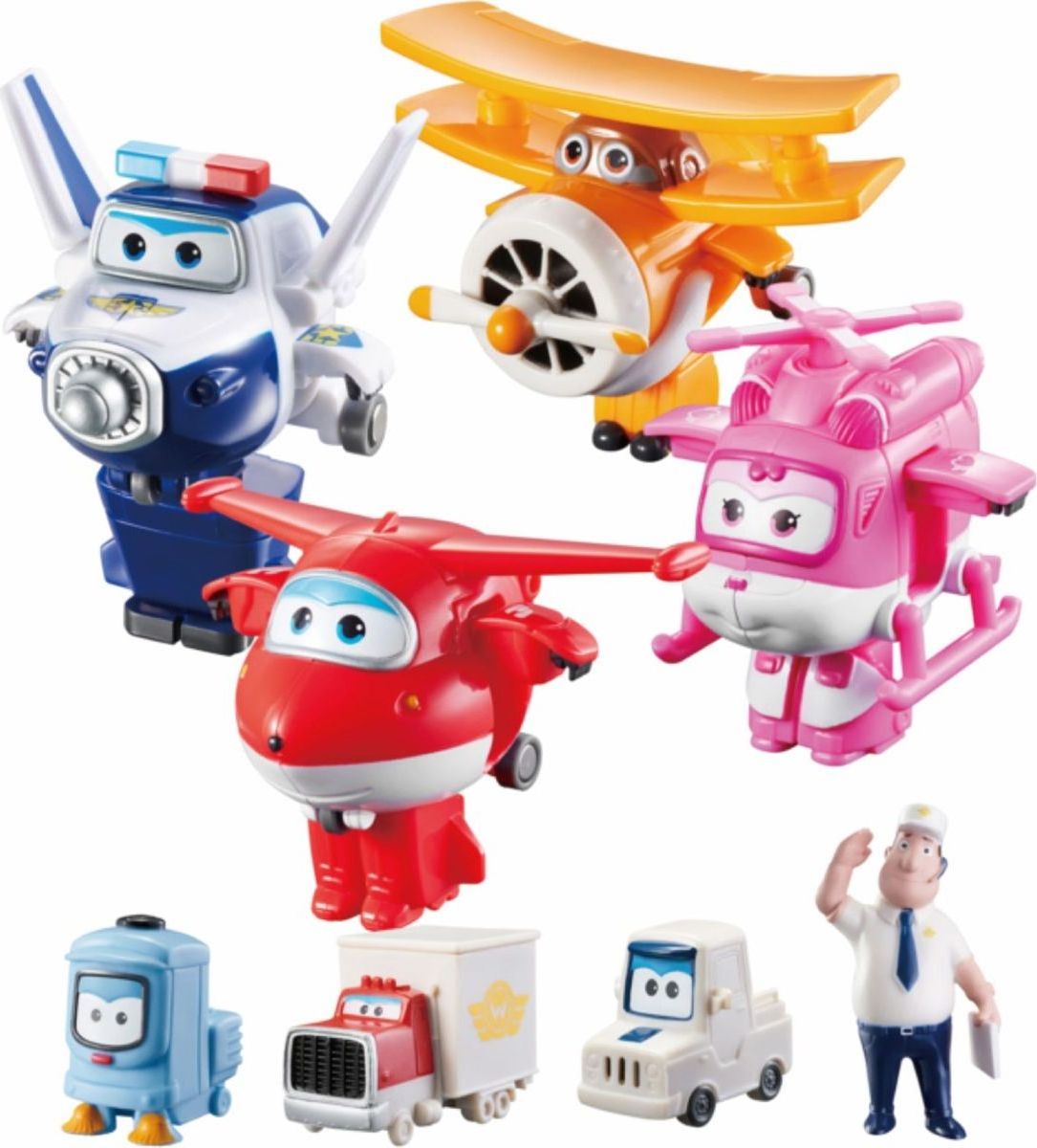 Super Wings Transformuj Robota 4 členové posádky v balení - obrázek 1