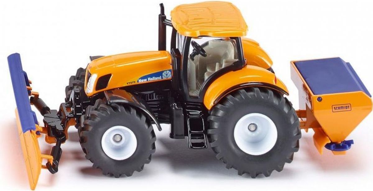 Siku Super Traktor s přední radlicí a sypačem soli 1:50 - obrázek 1