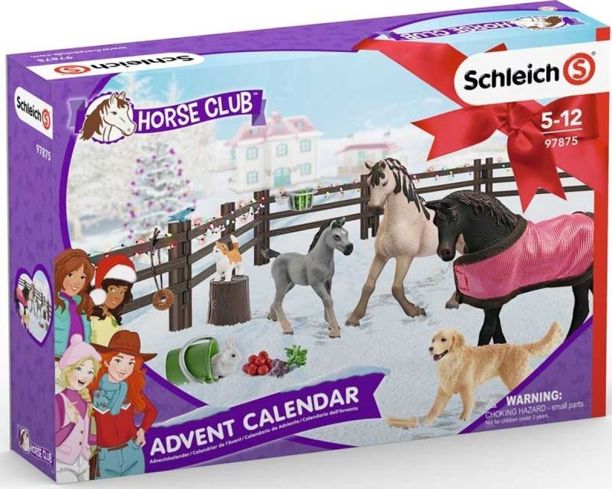 Schleich Adventní kalendář 2019 Koně - obrázek 1