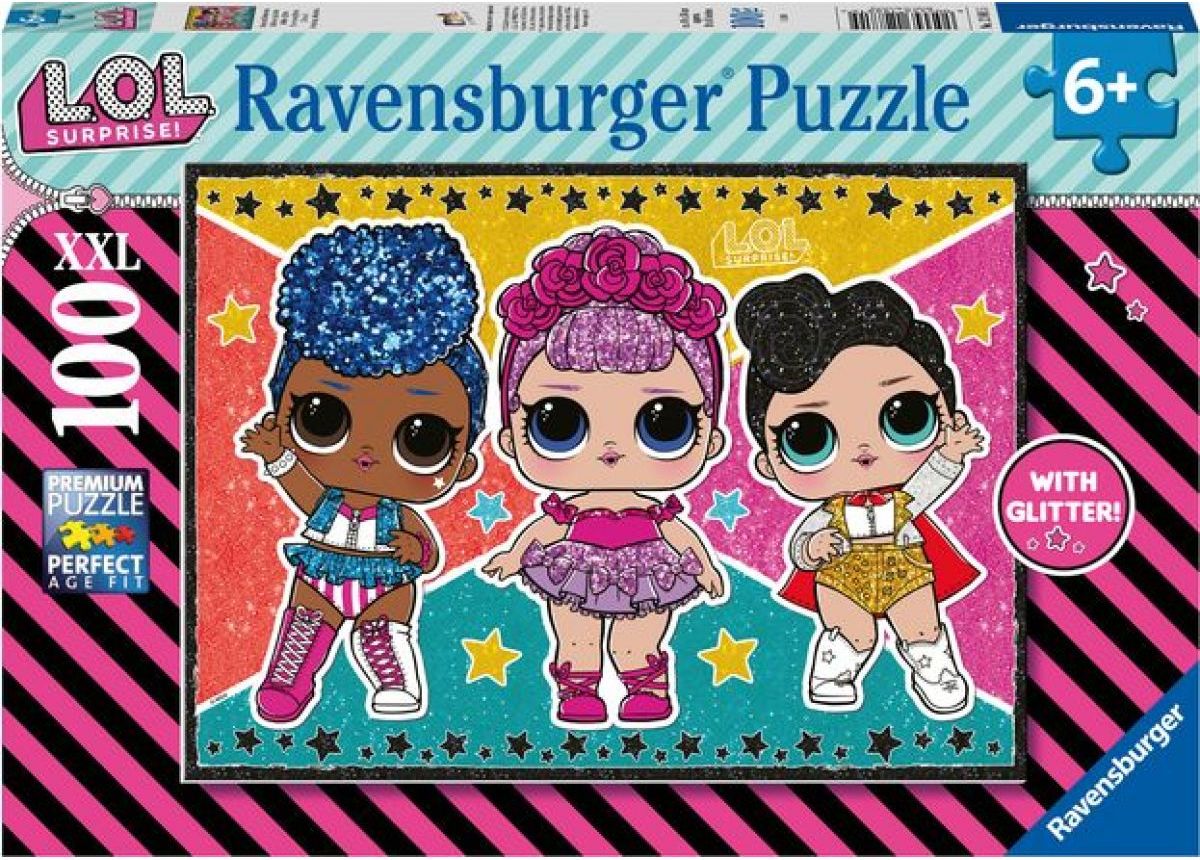 Ravensburger puzzle Panenky L.O.L 100 XXL dílků - obrázek 1