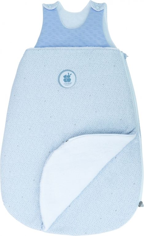 CANDIDE Spací pytel 90 cm Air+ Warm šedé puntíky - obrázek 1
