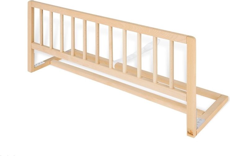 COMBELLE Dřevěná zábrana k posteli natural - obrázek 1