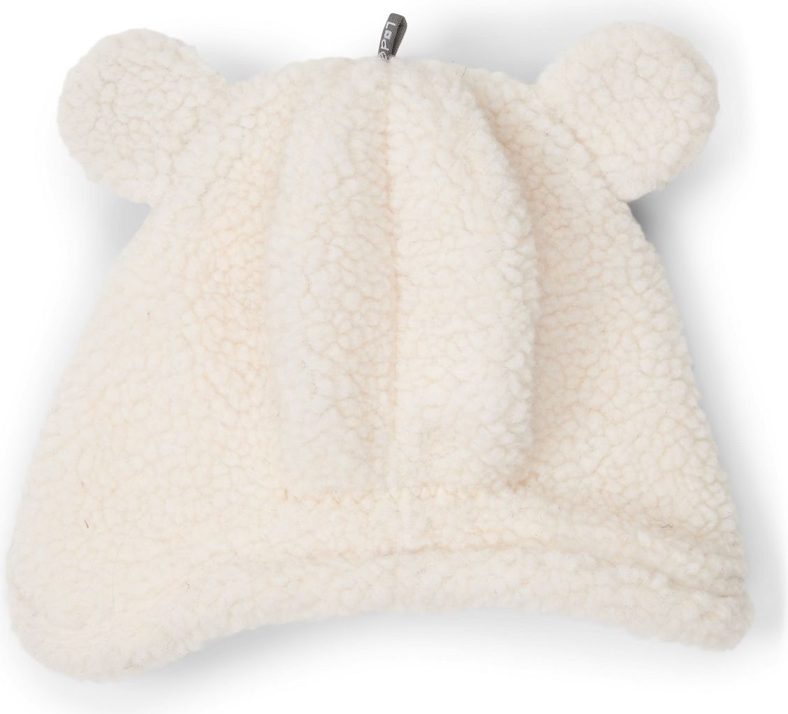 LODGER Dětská čepička Teddy Off White 3-6m - obrázek 2