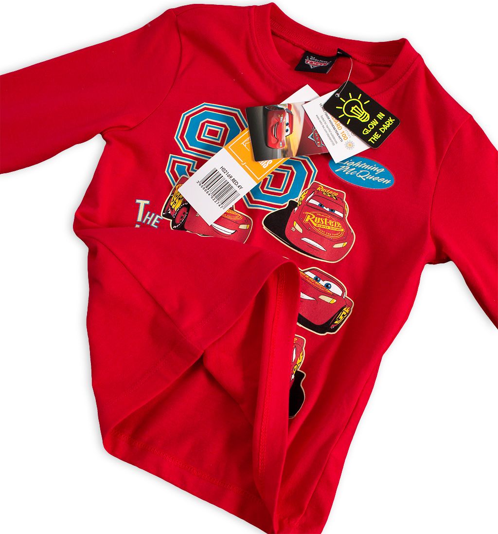 Chlapecké pyžamo Disney CARS LEGENDARY červené Velikost: 128 - obrázek 4