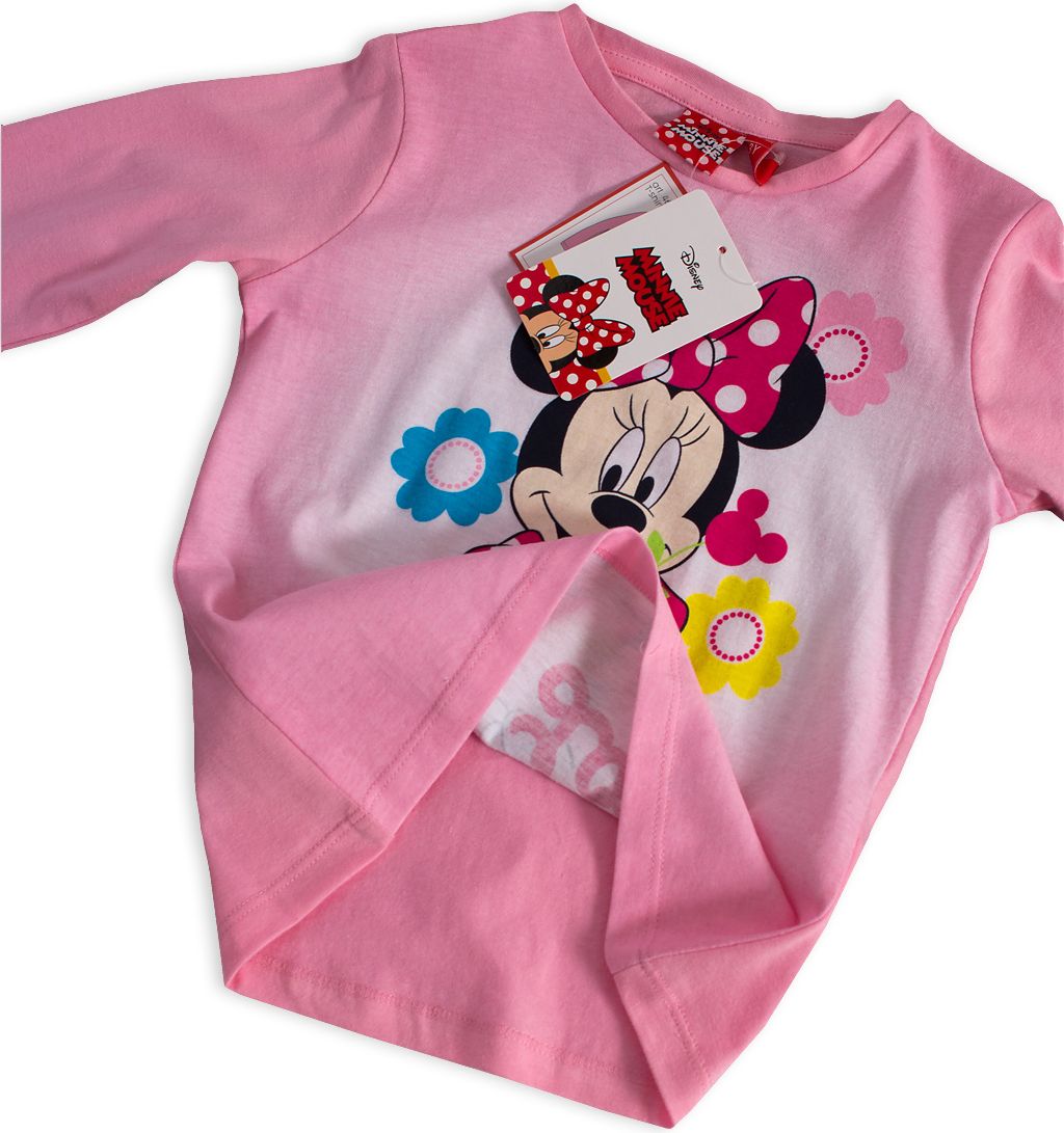 Dívčí tričko DISNEY MINNIE LOVE růžové Velikost: 122 - obrázek 2