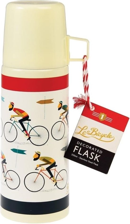 Dětská termoska s hrnečkem Le Bicycle Flask And Cup uni - obrázek 1