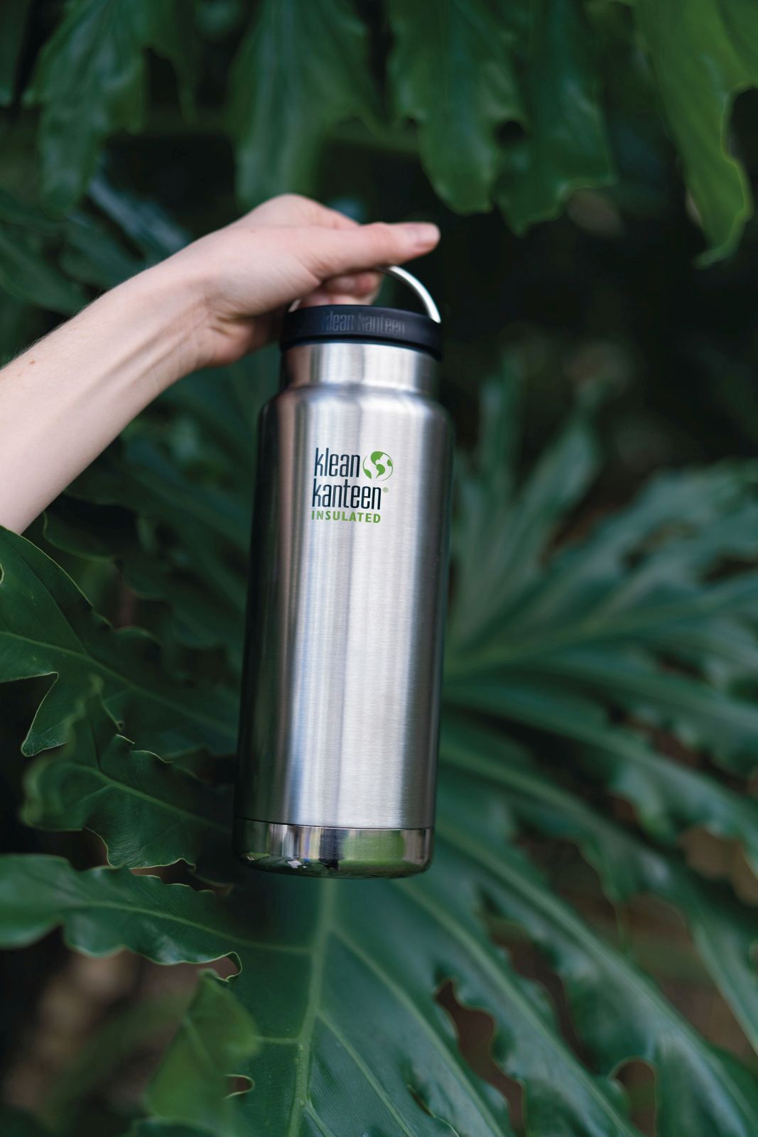 Klean Kanteen TKWide w/Wide Loop Cap - Brushed Stainless 946 ml uni - obrázek 2