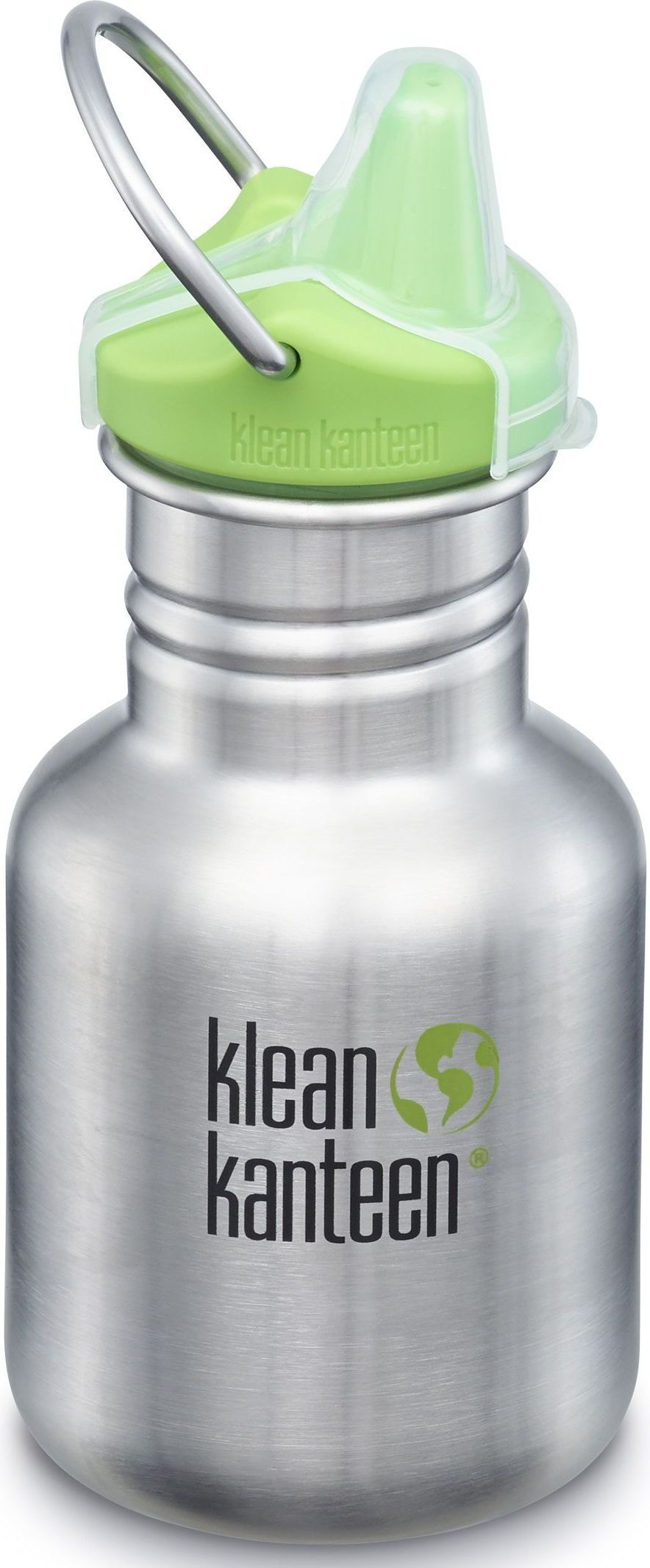 Klean Kanteen Kid Classic w/Kid Sippy Cap - brushed stainless 355 ml uni - obrázek 1