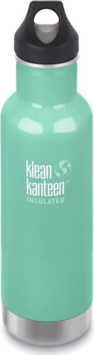 Klean Kanteen Insulated Classic w/Loop Cap - sea crest 592 ml uni - obrázek 1