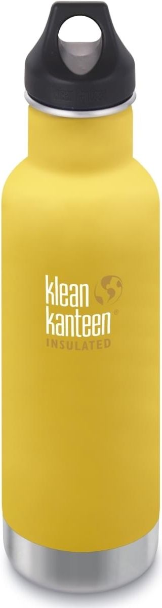 Klean Kanteen Insulated Classic w/Loop Cap - lemon curry 592 ml uni - obrázek 1