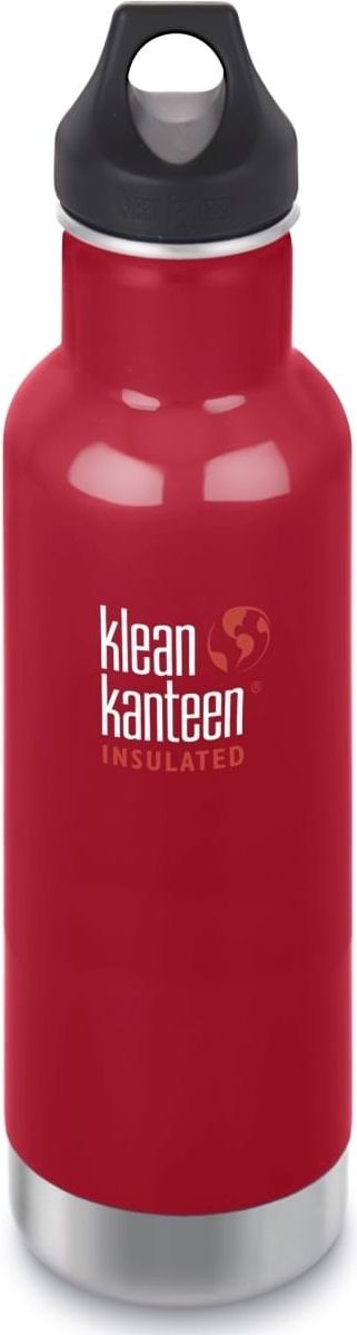 Klean Kanteen Insulated Classic w/Loop Cap - mineral red 592 ml uni - obrázek 1