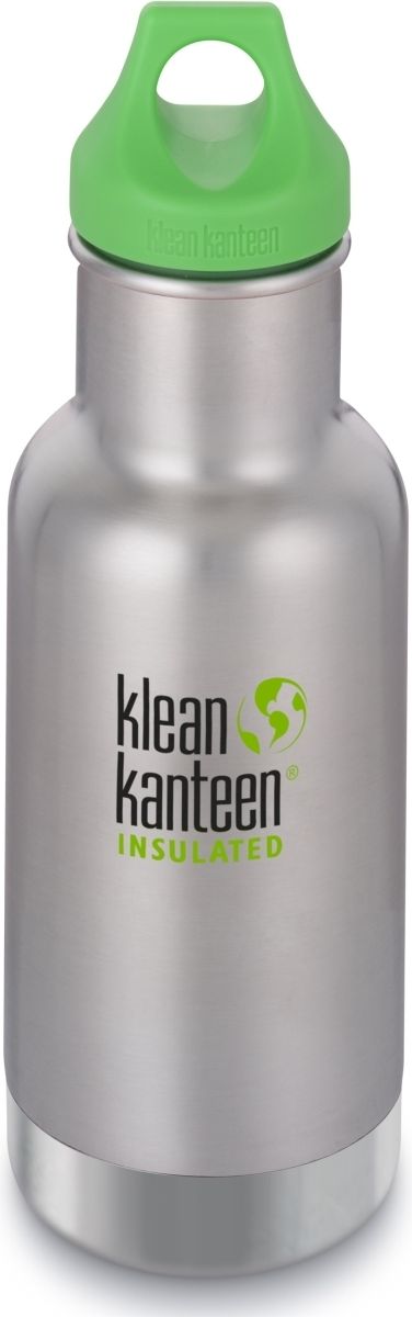 Klean Kanteen Insulated Kid Classic w/Kid Loop Cap - brushed stainless 355 ml uni - obrázek 1