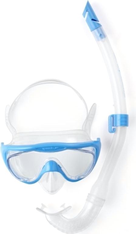 Speedo Glide Junior Snorkel Set - blue uni - obrázek 1