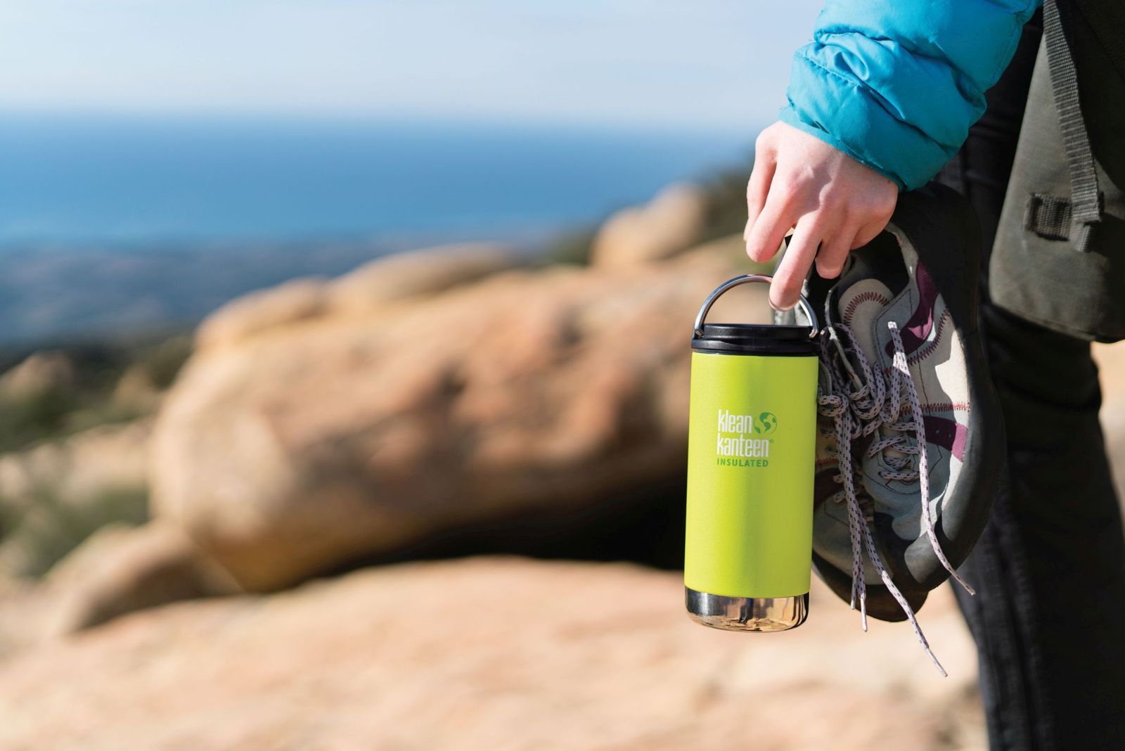 Klean Kanteen TKWide w/Café Cap - Juicy Pear 355 ml uni - obrázek 2