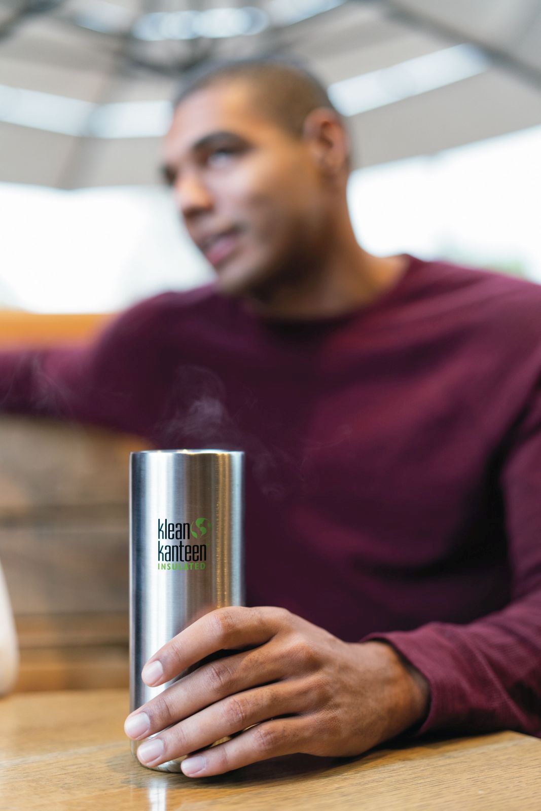 Klean Kanteen TKWide w/Wide Loop Cap - Brushed Stainless 473 ml uni - obrázek 2