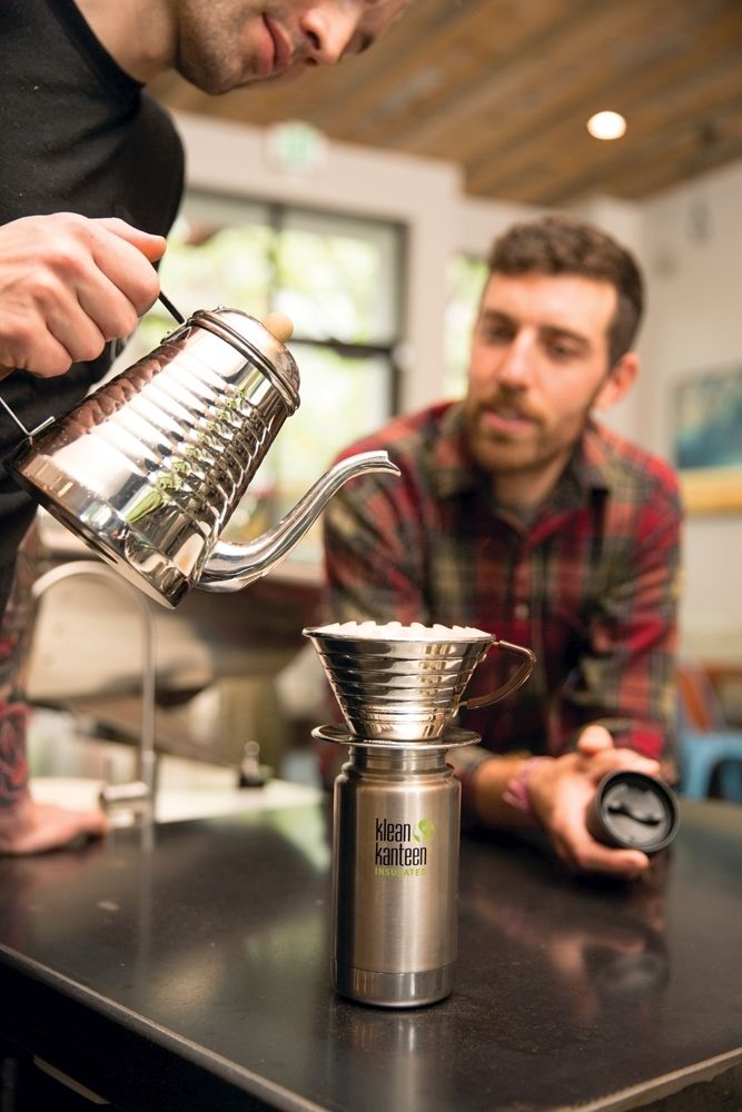 Klean Kanteen Insulated Wide w/Café Cap 2.0 - brushed stainless 473 ml uni - obrázek 2
