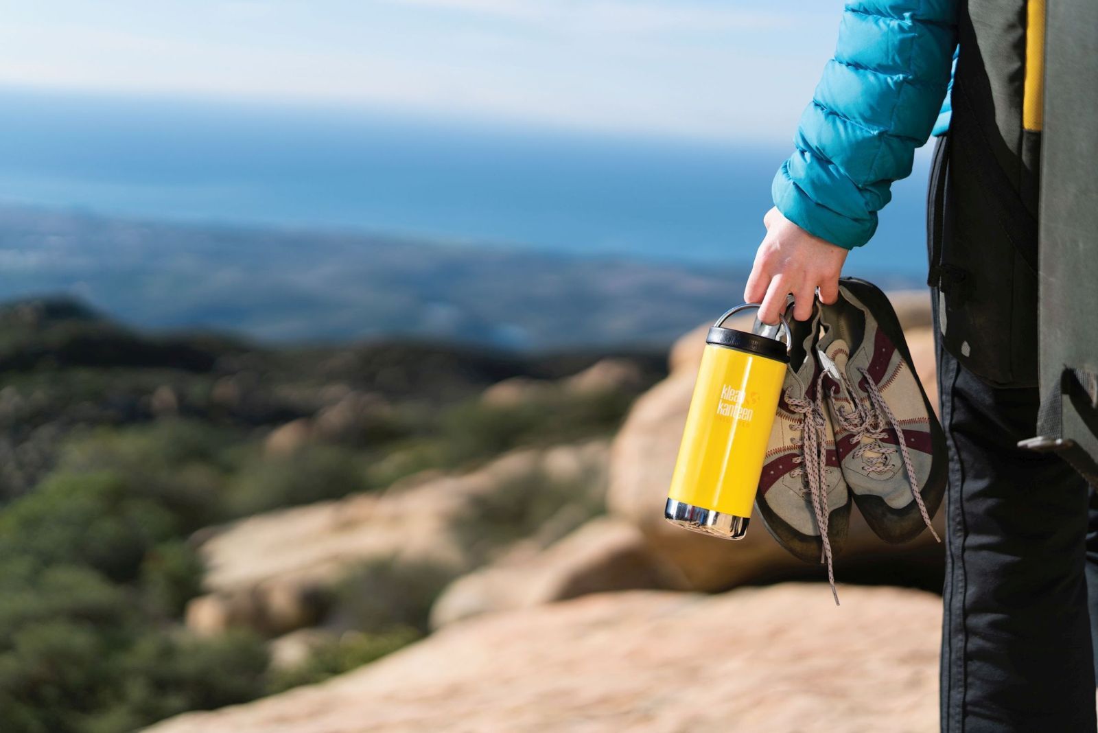 Klean Kanteen TKWide w/Café Cap - Buttercup 355 ml uni - obrázek 2