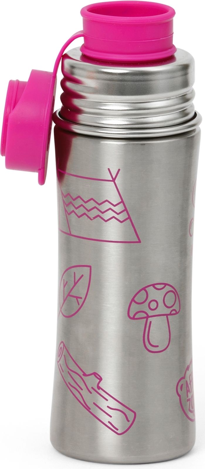 Affenzahn Affenzahn Drinking Bottle Stainless Steel - Lila uni - obrázek 2
