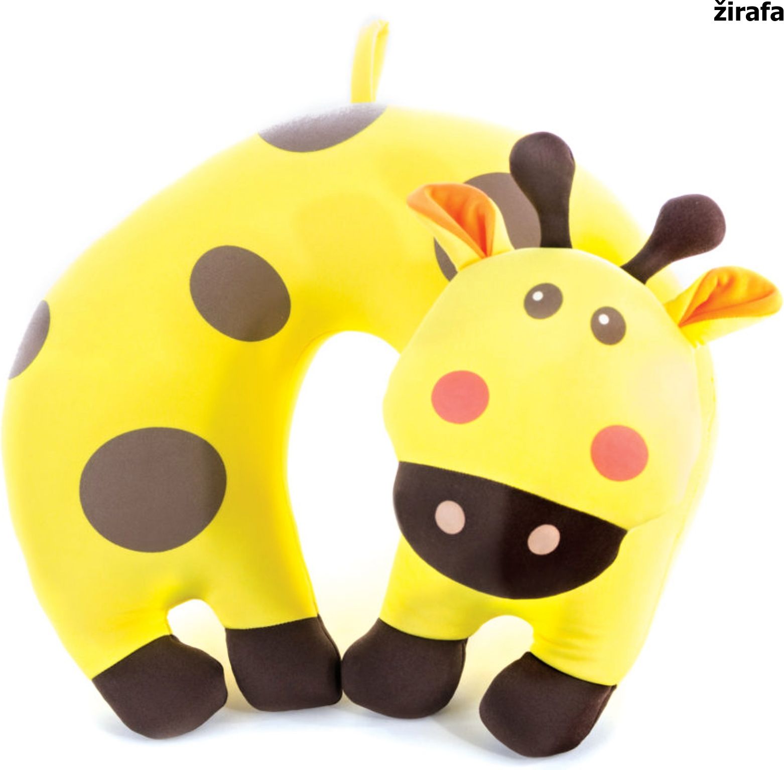 Cestovní polštářek SPOKEY Bambini žirafa - obrázek 1