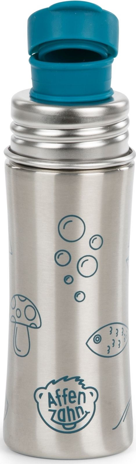 Affenzahn Drinking Bottle Stainless Steel - Petrol uni - obrázek 2