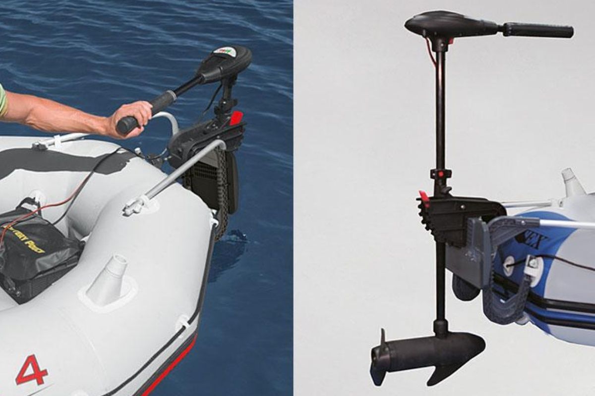 Příčný motor 12V pro čluny INTEX - obrázek 3