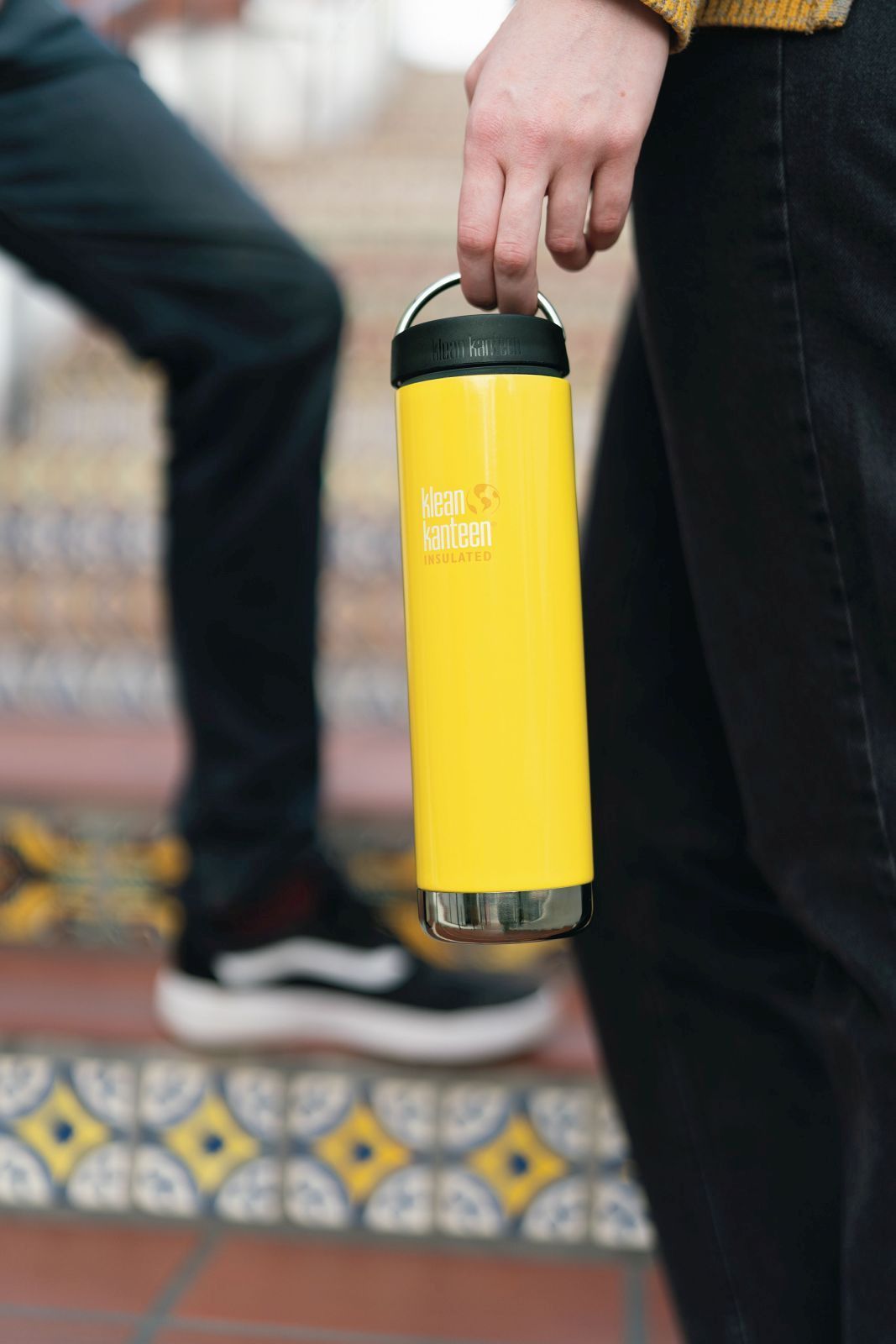 Klean Kanteen TKWide w/Café Cap - Buttercup 592 ml uni - obrázek 2