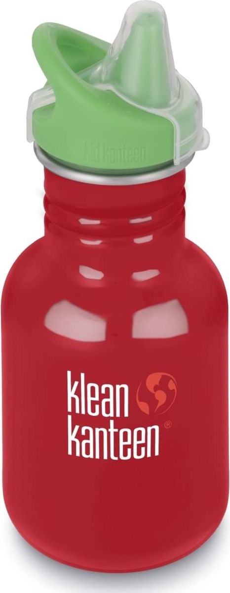 Klean Kanteen Kid Classic w/Kid Sippy Cap - mineral red 355 ml uni - obrázek 1