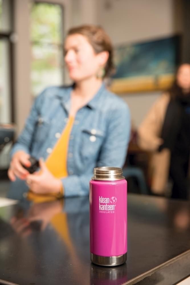 Klean Kanteen Insulated Wide w/Café Cap 2.0 - wild orchid 473 ml uni - obrázek 2
