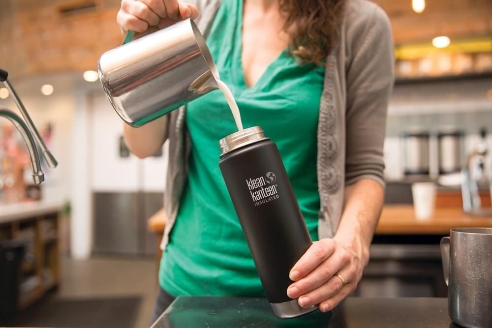 Klean Kanteen Insulated Wide w/Café Cap 2.0 - pacific sky 592 ml uni - obrázek 2