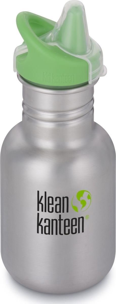 Klean Kanteen Kid Classic w/Kid Sippy Cap - brushed stainless 355 ml uni - obrázek 1
