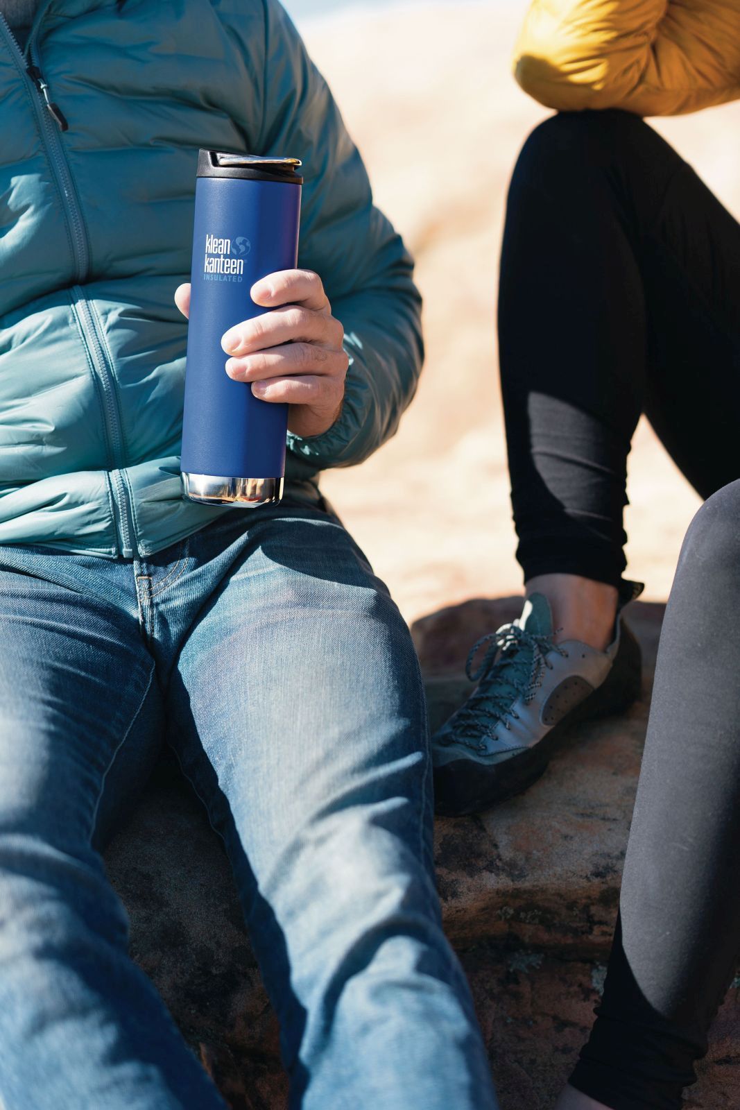 Klean Kanteen TKWide w/Café Cap - Deep Surf 592 ml uni - obrázek 2